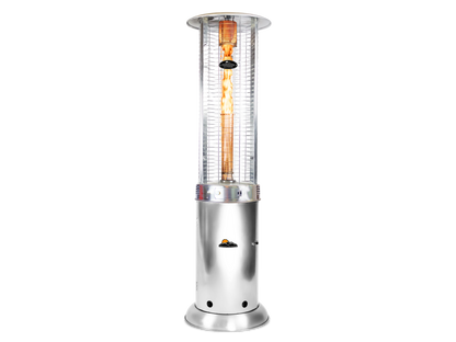 Shine Round Flame Tower Heater, 82.5”, 32,000 BTU