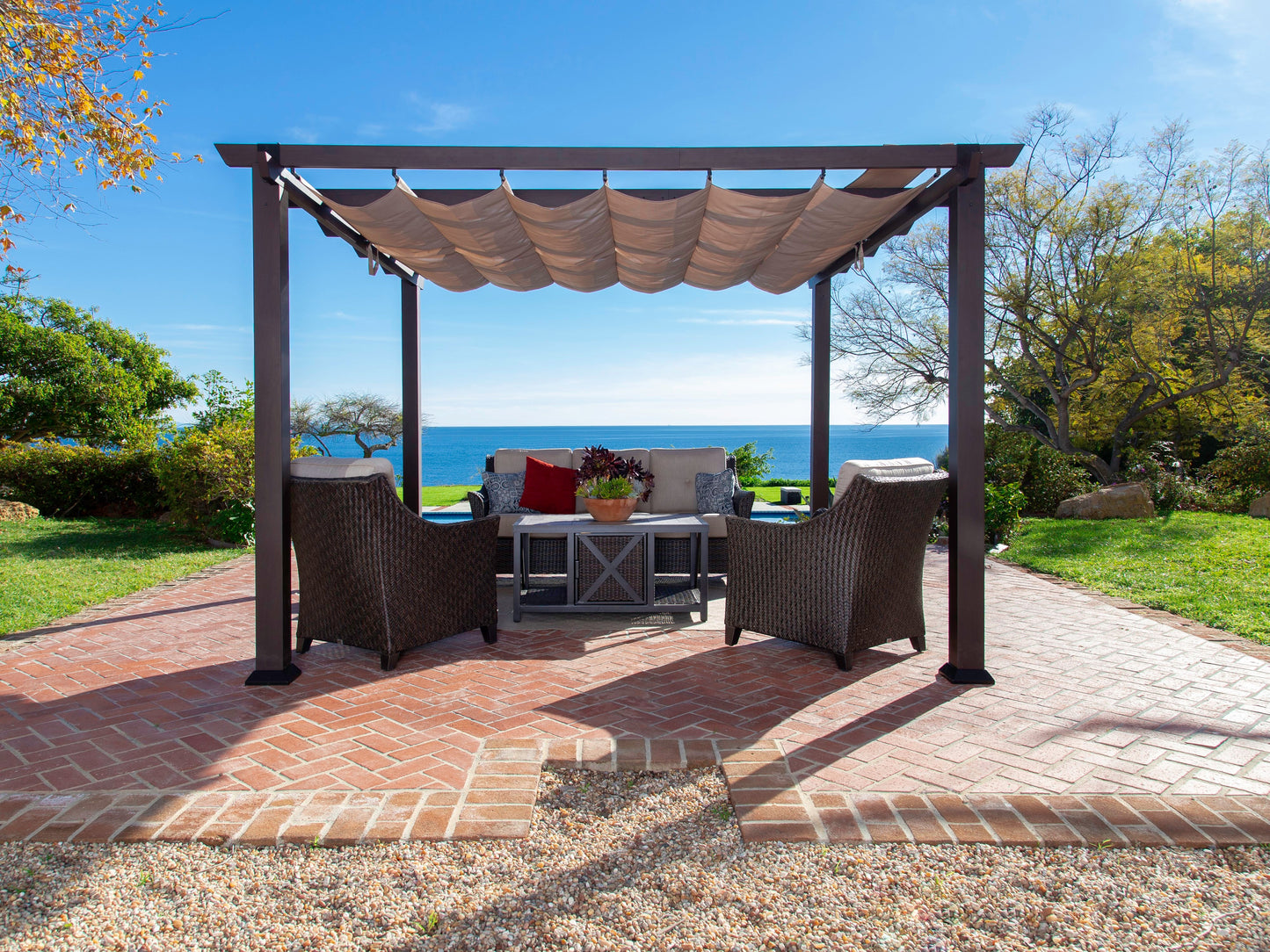 Modena Soft Top Pergola